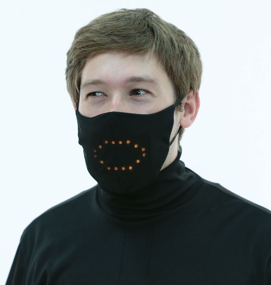 Light Up Sound Reactive Talking Mask - Image 2