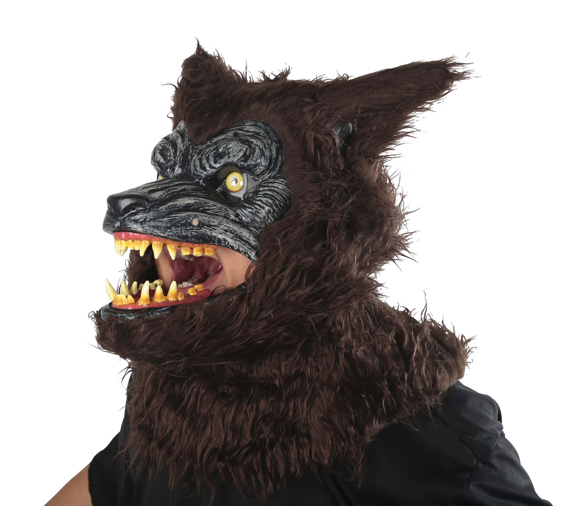 Werewolf Mask w/Moving Mouth – Masks – Palmer Agencies Ltd