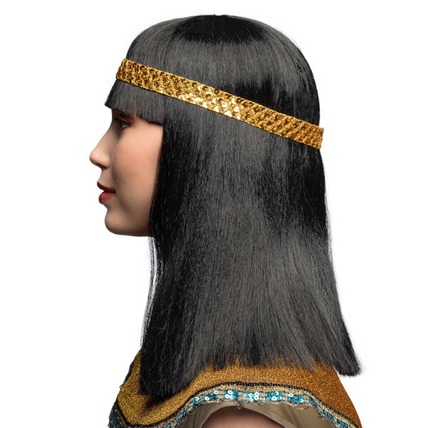 Cleopatra Wig with Headband - Image 3