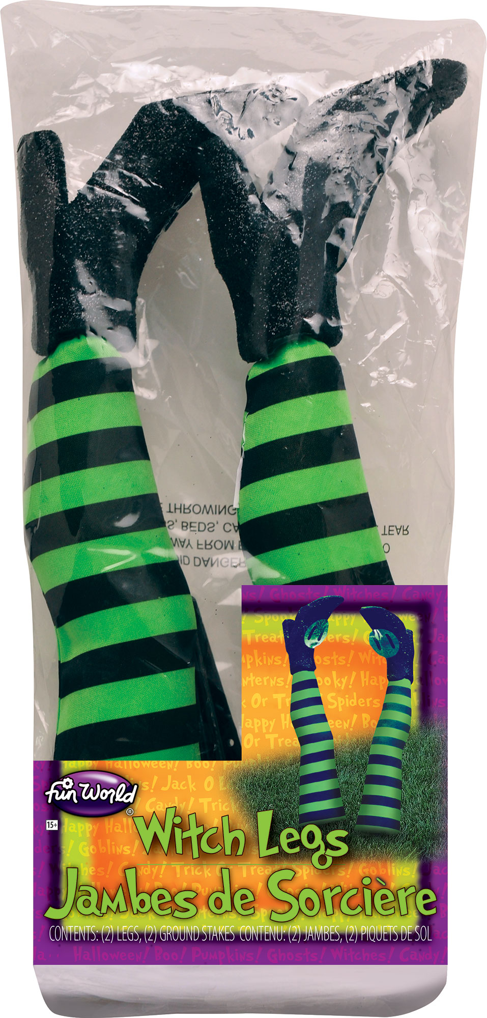 Witch Legs Yard Stakes (Pair) - Image 2