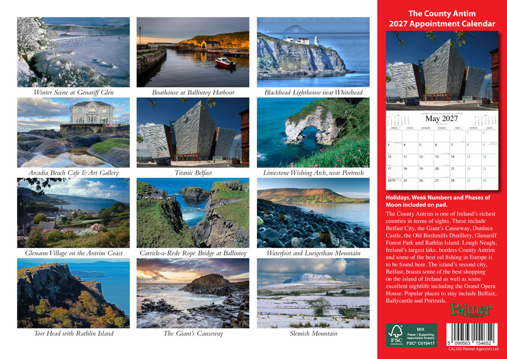 The County Antrim Calendar - Image 2