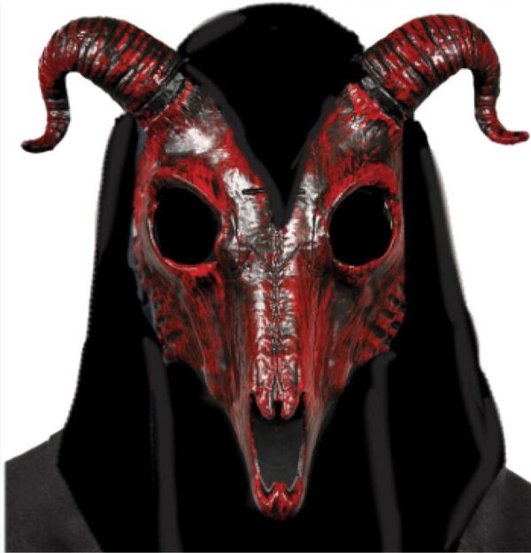 Ram Skull Demon Adult Costume - Image 2