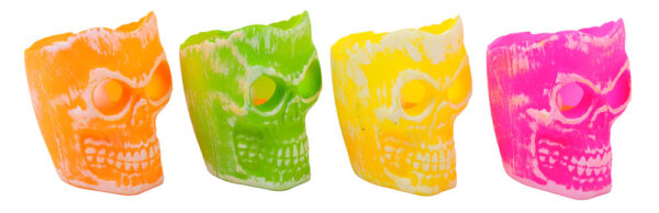 Summerween Skull Votive With Tea Light - Image 3