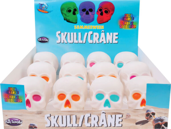 Summerween Colour Change Skull 3 Asst - Image 3