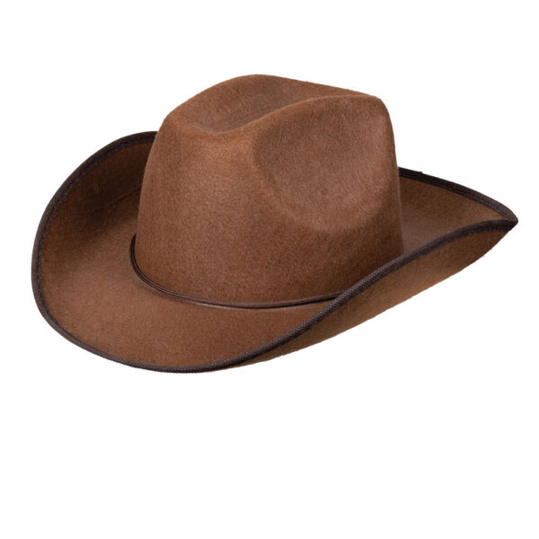 Brown Rodeo Hat - Image 2