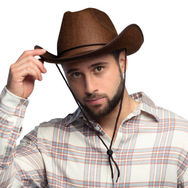 Brown Rodeo Hat - Image 3