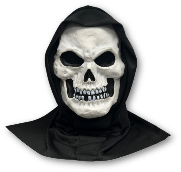 GID Skull Mask with Hood