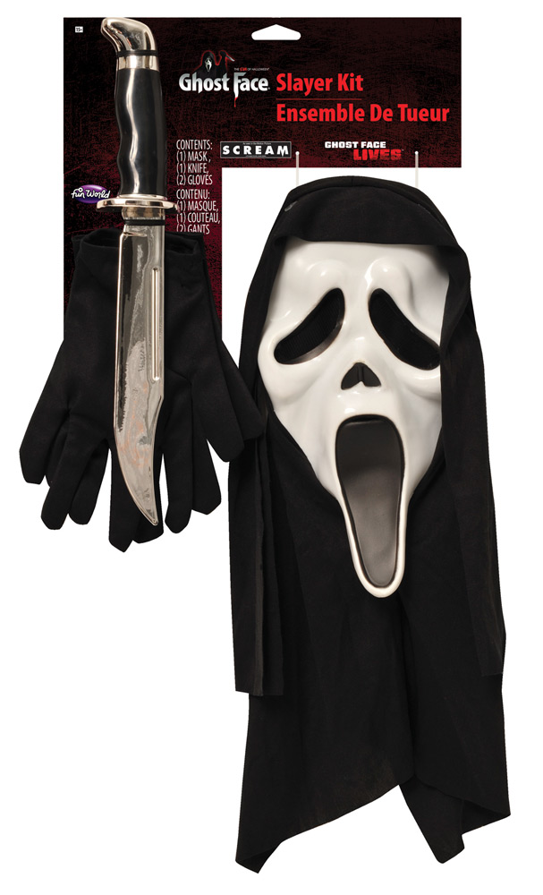 Ghost Face® Slayer Kit – Adult Horror, Masks – Palmer Agencies Ltd