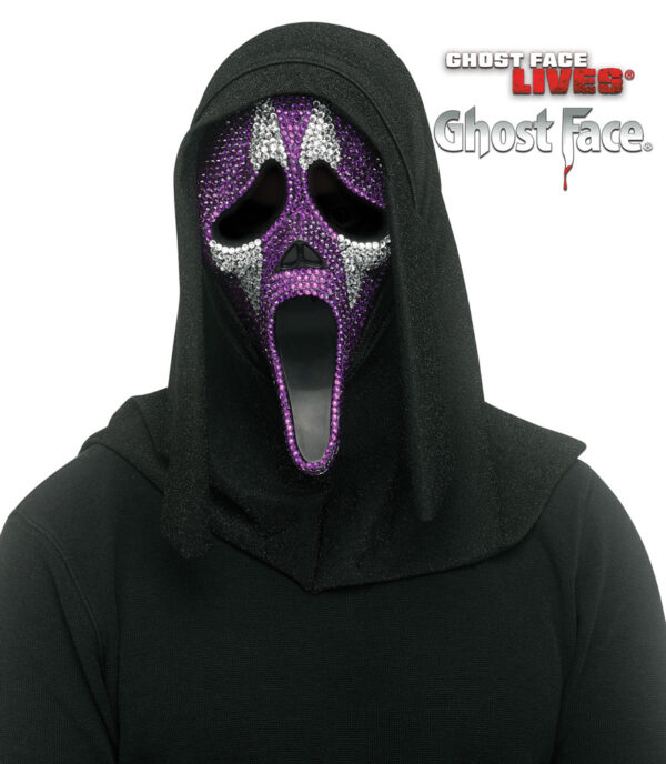 Ghost Face® Jester Bling Mask