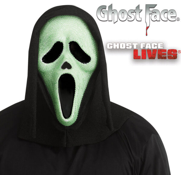 Ghost Face® GID Bling Mask