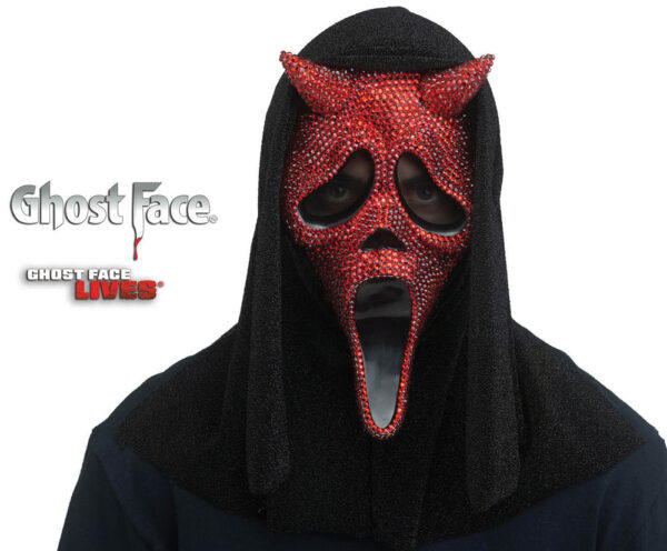 Ghost Face® Devil Face Bling Mask