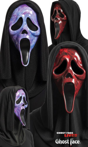 Marble Ghost Face® Mask 2 Asst.