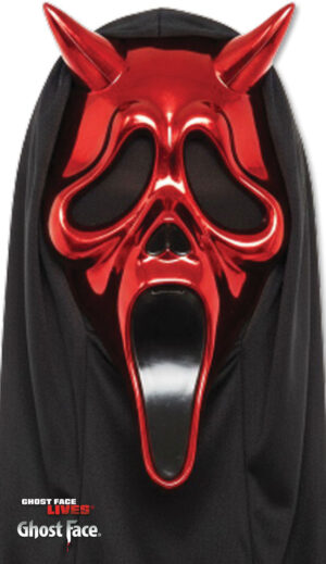 Ghost Face® Chrome Devil Mask