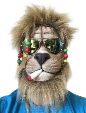 Rasta Lion Mask