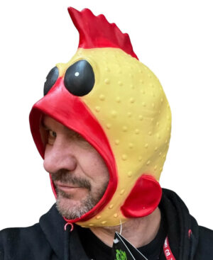 Open Face Chicken Mask