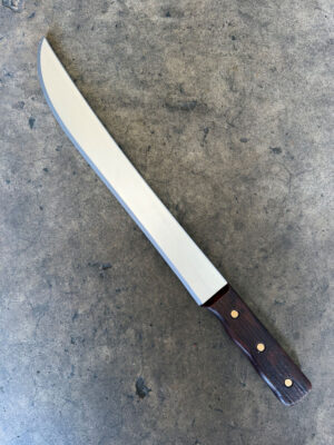 Silver Butchers Knife
