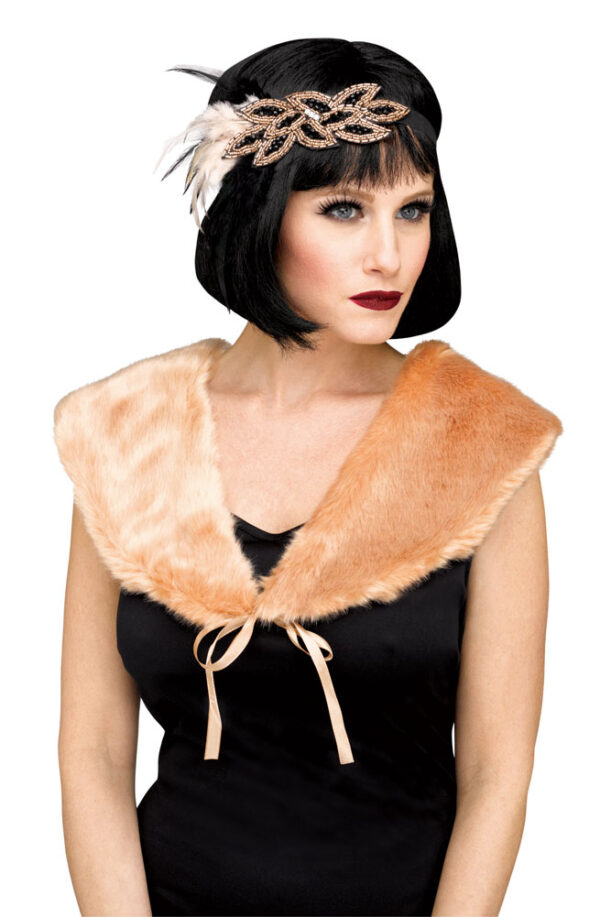 Flapper Stole Champagne
