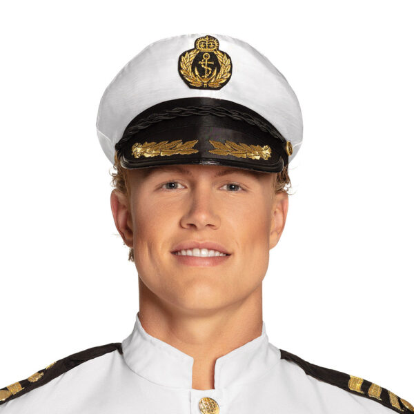 Deluxe Ship Captains Cap