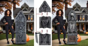 Tombstones 2 Asst (1.5m)