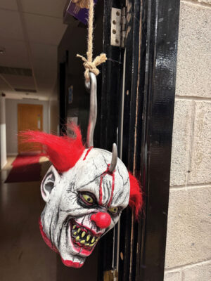 Severed Clown Head w/Hook
