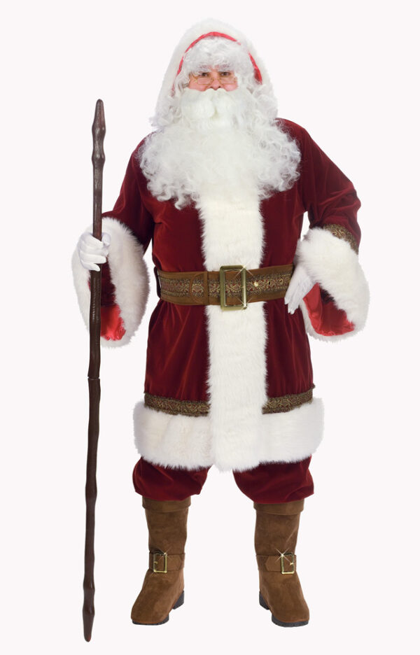 Deluxe Old Time Santa Suit