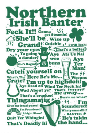 Northern Irish Banter Tea Towel