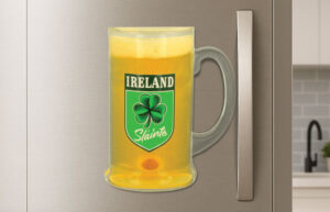 Ireland Slainte Mini Frothy Tankard Magnet