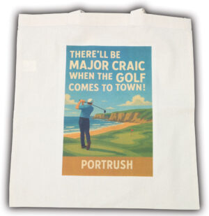 Portrush Golf Tote Bag