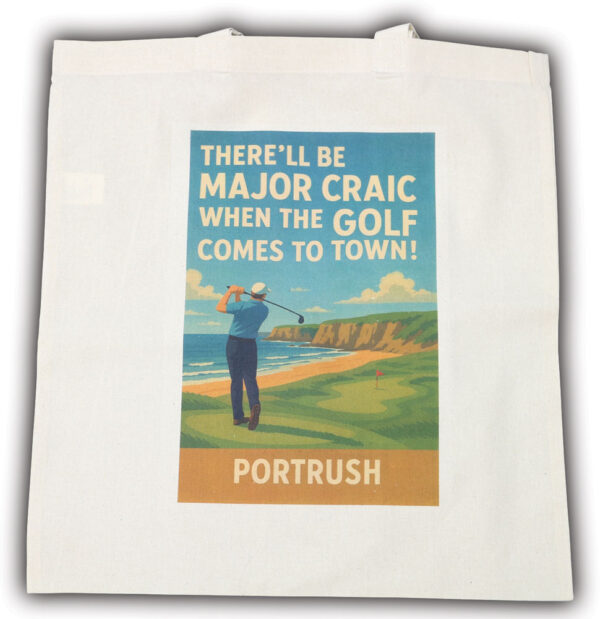 Portrush Golf Tote Bag
