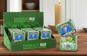 Ireland Metal Printed Windproof Lighter